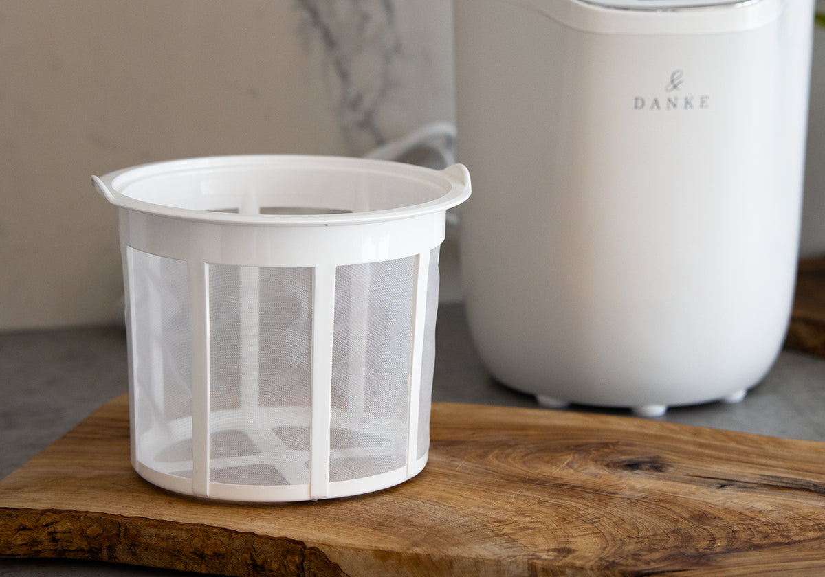 水切りカゴがついてくる発酵ヨーグルトメーカーDANKE(ダンケ)