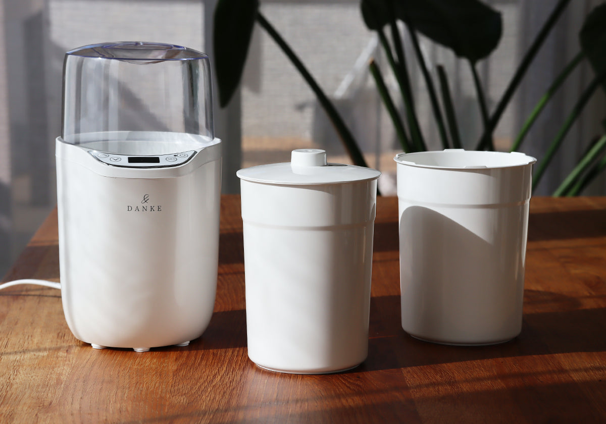 付属品多数で便利な発酵ヨーグルトメーカーDANKE(ダンケ)
