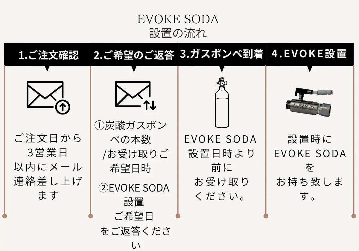 EVOKE SODA  高濃度炭酸泉メーカー　DK-EV01